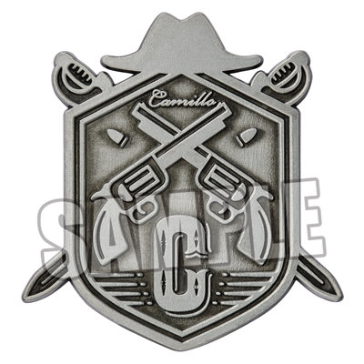 【BOL限定 カミッロファミリーピンズセット】うたの☆プリンスさまっ♪ Shining LiveドラマCD3 「No More to Forgive」初回限定盤 Destino Ver. (ピンズ)約縦38×横36×厚さ2.5mm※留め具部分を含みません