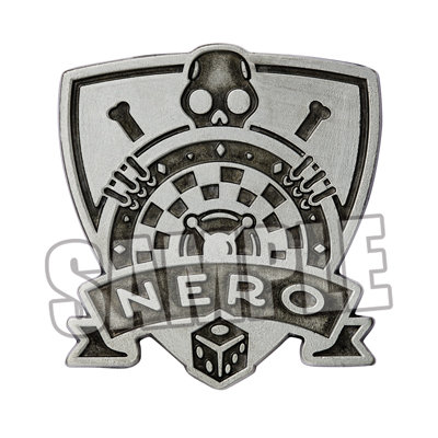 【BOL限定 ネーロファミリーピンズセット】うたの☆プリンスさまっ♪ Shining LiveドラマCD3 「No More to Forgive」初回限定盤 Destino Ver. (ピンズ)約縦32×横30×厚さ2.5mm※留め具部分を含みません