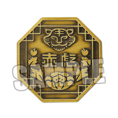 【BOL限定 赤彪会ピンズセット】うたの☆プリンスさまっ♪ Shining LiveドラマCD3 「No More to Forgive」初回限定盤 Caos Ver. (ピンズ)約縦30×横30×厚さ2.5mm※留め具部分を含みません