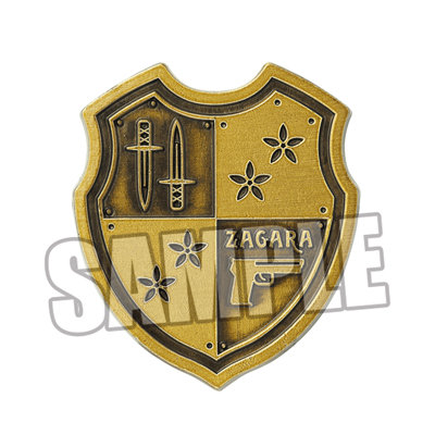 【BOL限定 ザガラファミリーピンズセット】うたの☆プリンスさまっ♪ Shining LiveドラマCD3 「No More to Forgive」初回限定盤 Caos Ver. (ピンズ)約縦33×横28×厚さ2.5mm※留め具部分を含みません