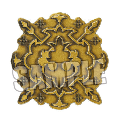 【BOL限定 【Segreto】ピンズセット】うたの☆プリンスさまっ♪ Shining LiveドラマCD3 「No More to Forgive」初回限定盤 Caos Ver. (ピンズ)約縦31×横31×厚さ2.5mm※留め具部分を含みません