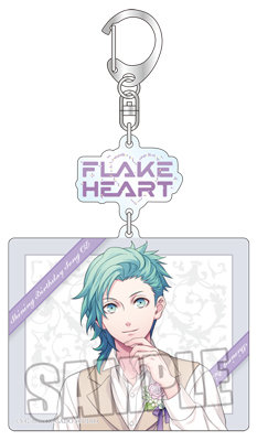 うたの☆プリンスさまっ♪SHINING BIRTHDAY SONG CD 初回限定盤 BOL限定アクリルキーホルダーセット 藍Ver. (アクリルキーホルダー)プレート大:約縦85×横100mm以内、プレート小:約縦50×横50mm以内