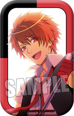 うたの☆プリンスさまっ♪ トレーディングスクエア缶バッジ SHUFFLE UNIT CD Ver. 約縦70×横40mm