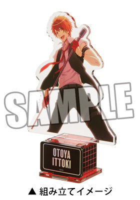 うたの☆プリンスさまっ♪ アクリルスタンド SHUFFLE UNIT CD Ver.「一十木音也」 約縦130×横170×厚さ3mm