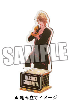 うたの☆プリンスさまっ♪ アクリルスタンド SHUFFLE UNIT CD Ver.「四ノ宮那月」 約縦130×横170×厚さ3mm