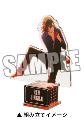 うたの☆プリンスさまっ♪ アクリルスタンド SHUFFLE UNIT CD Ver.「神宮寺レン」 約縦130×横170×厚さ3mm