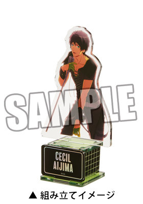 うたの☆プリンスさまっ♪ アクリルスタンド SHUFFLE UNIT CD Ver.「愛島セシル」 約縦130×横170×厚さ3mm