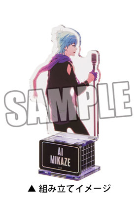 うたの☆プリンスさまっ♪ アクリルスタンド SHUFFLE UNIT CD Ver.「美風 藍」 約縦130×横170×厚さ3mm