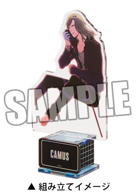 うたの☆プリンスさまっ♪ アクリルスタンド SHUFFLE UNIT CD Ver.「カミュ」 約縦130×横170×厚さ3mm