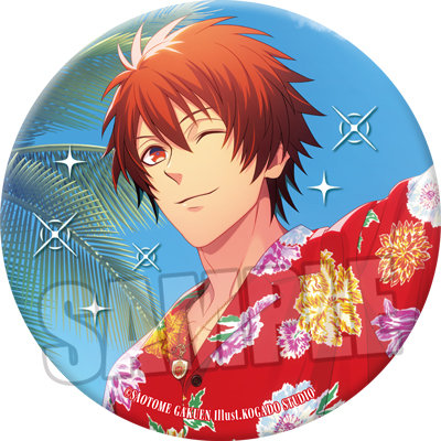 うたの☆プリンスさまっ♪ トレーディングジュエリー缶バッジ Summer Bloom Ver. 直径54mm