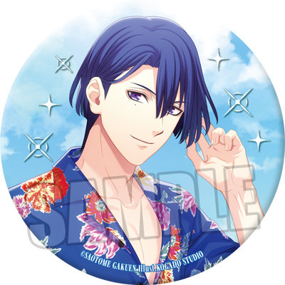 うたの☆プリンスさまっ♪ トレーディングジュエリー缶バッジ Summer Bloom Ver. 直径54mm