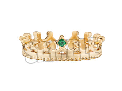 うたの☆プリンスさまっ♪ リングセット「寿 嶺二」 11号(内径約16.4mm) ※調整可能、4個セット