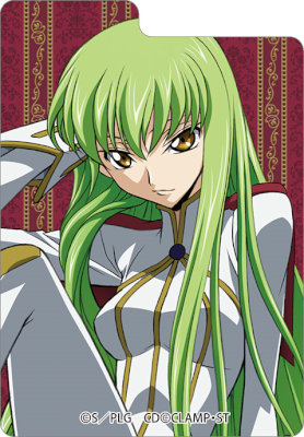 キャラクターデッキケースW コードギアス 反逆のルルーシュ「C.C.」 (外寸)約幅150×高98×厚65mm、(内箱内寸)約幅70×高96×厚60mm(2個入り)、(セパレーター)約幅66×高87×ミミ8mm(4枚入り)