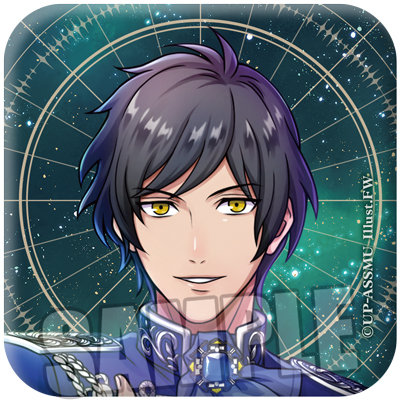 【調整分】うたの☆プリンスさまっ♪ ALL STAR STAGE -MUSIC UNIVERSE- トレーディングスクエア缶バッジ「RAGING」 58mm角