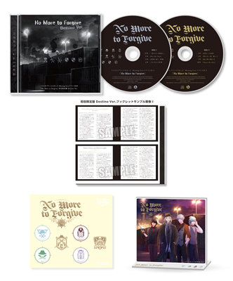 【BOL限定 ネーロファミリーピンズセット】うたの☆プリンスさまっ♪ Shining LiveドラマCD3 「No More to Forgive」初回限定盤 Destino Ver. (ピンズ)約縦32×横30×厚さ2.5mm※留め具部分を含みません