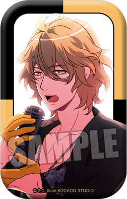 うたの☆プリンスさまっ♪ トレーディングスクエア缶バッジ SHUFFLE UNIT CD Ver. 約縦70×横40mm