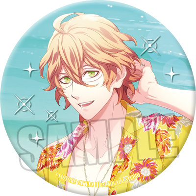 うたの☆プリンスさまっ♪ トレーディングジュエリー缶バッジ Summer Bloom Ver. 直径54mm