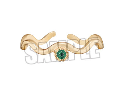 うたの☆プリンスさまっ♪ リングセット「寿 嶺二」 11号(内径約16.4mm) ※調整可能、4個セット