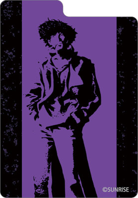 キャラクターデッキケースW カウボーイビバップ「スパイク」 (外寸)約幅150×高98×厚65mm、(内箱内寸)約幅70×高96×厚60mm(2個入り)、(セパレーター)約幅66×高87×ミミ8mm(4枚入り)