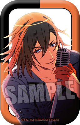 うたの☆プリンスさまっ♪ トレーディングスクエア缶バッジ SHUFFLE UNIT CD Ver. 約縦70×横40mm