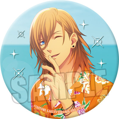 うたの☆プリンスさまっ♪ トレーディングジュエリー缶バッジ Summer Bloom Ver. 直径54mm