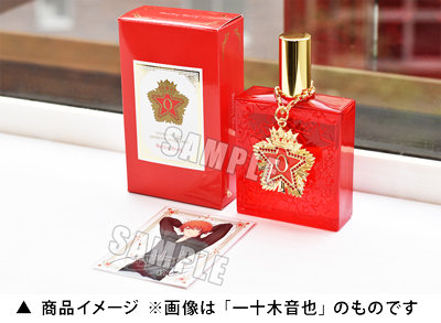 うたの☆プリンスさまっ♪ アイドルプロデュースフレグランス「黒崎蘭丸」 (フレグランス)約縦113×横68×厚さ26mm、(チャーム本体)約縦48×横43×厚さ5mm、(チャーム全長)約縦90×横43×厚さ10mm、(カード)約縦90×横60mm