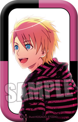 うたの☆プリンスさまっ♪ トレーディングスクエア缶バッジ SHUFFLE UNIT CD Ver. 約縦70×横40mm