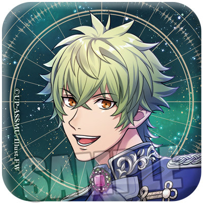 【調整分】うたの☆プリンスさまっ♪ ALL STAR STAGE -MUSIC UNIVERSE- トレーディングスクエア缶バッジ「RAGING」 58mm角