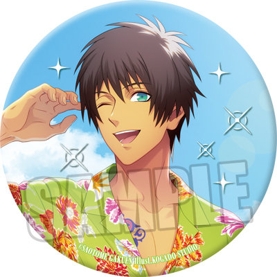 うたの☆プリンスさまっ♪ トレーディングジュエリー缶バッジ Summer Bloom Ver. 直径54mm