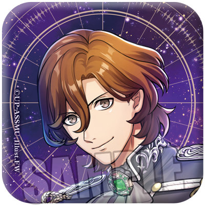 【調整分】うたの☆プリンスさまっ♪ ALL STAR STAGE -MUSIC UNIVERSE- トレーディングスクエア缶バッジ「SHINING」 58mm角