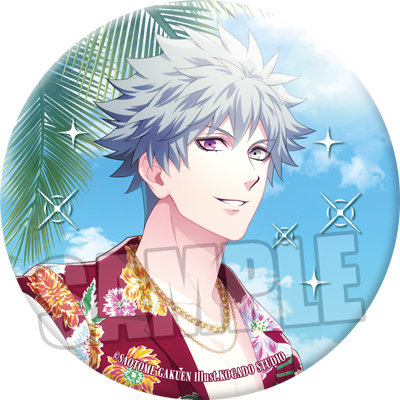 うたの☆プリンスさまっ♪ トレーディングジュエリー缶バッジ Summer Bloom Ver. 直径54mm