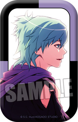 うたの☆プリンスさまっ♪ トレーディングスクエア缶バッジ SHUFFLE UNIT CD Ver. 約縦70×横40mm