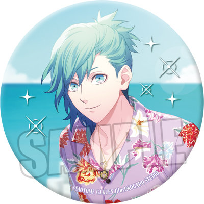 うたの☆プリンスさまっ♪ トレーディングジュエリー缶バッジ Summer Bloom Ver. 直径54mm