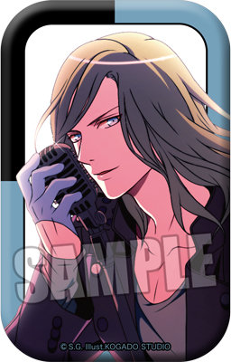 うたの☆プリンスさまっ♪ トレーディングスクエア缶バッジ SHUFFLE UNIT CD Ver. 約縦70×横40mm