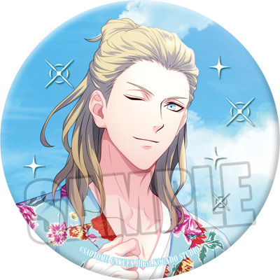 うたの☆プリンスさまっ♪ トレーディングジュエリー缶バッジ Summer Bloom Ver. 直径54mm