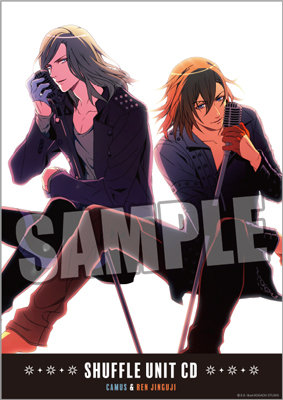 うたの☆プリンスさまっ♪ B3サイズ布ポスター SHUFFLE UNIT CD Ver.「カミュ&レン」