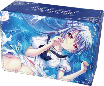 合皮製デッキケースW Summer Pockets REFLECTION BLUE「空門 蒼」Ver.3