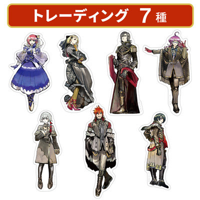 ジャックジャンヌ トレーディングクリアステッカー Classical Quartz Ver.