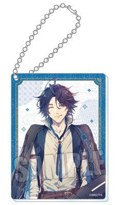 泡沫のユークロニア ラメアクリルブロックチャーム Relax Ver.「矢代」