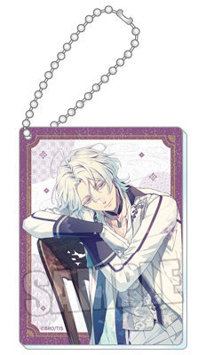 泡沫のユークロニア ラメアクリルブロックチャーム Relax Ver.「淡雪」