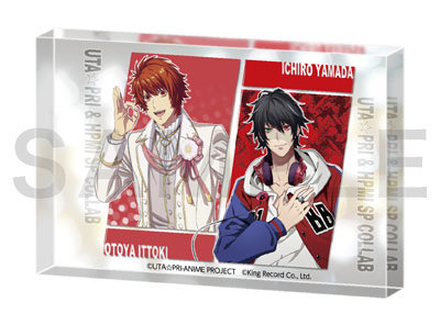 アクリルブロック 音也&一郎(うた☆プリ&ヒプマイSPコラボ)